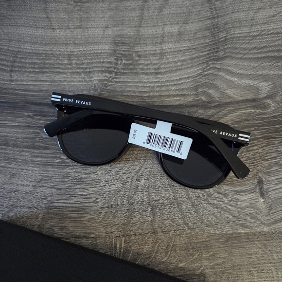 Prive Revaux " The Bobby" Unisex Black Sunglasses NEW - Picture 4 of 7